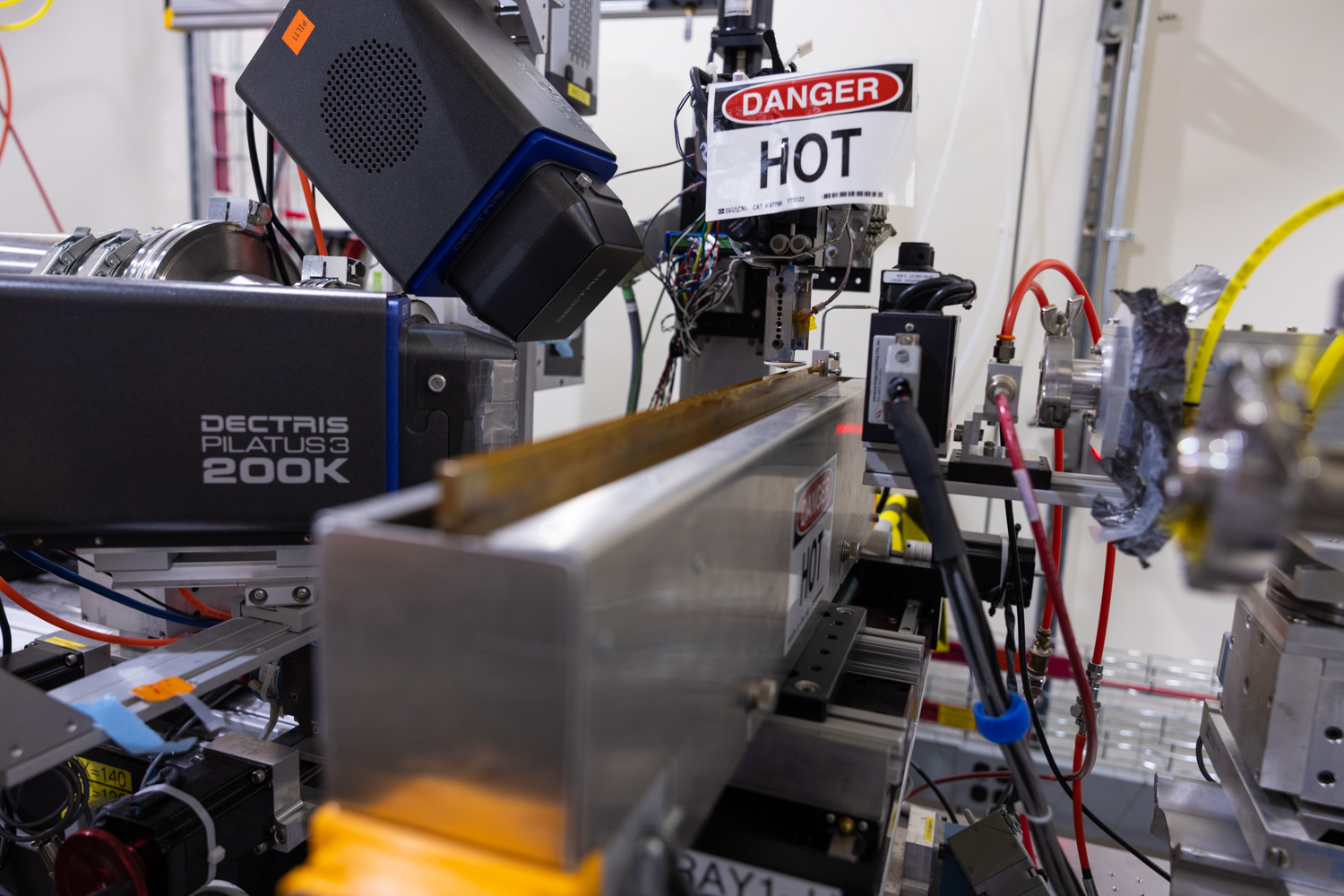 Image of the additive manufacturing setup