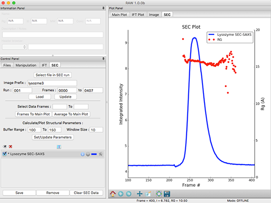 BioTAS RAW software