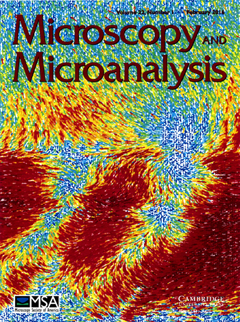 Cover of "Microscopy and Microanalysis"