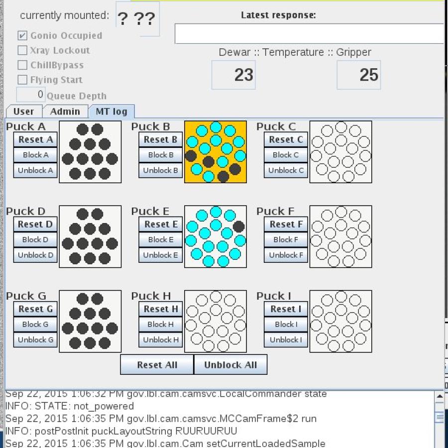 BAM-2 Mount/Block Log