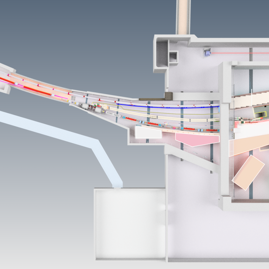 Map of CHESS beamlines