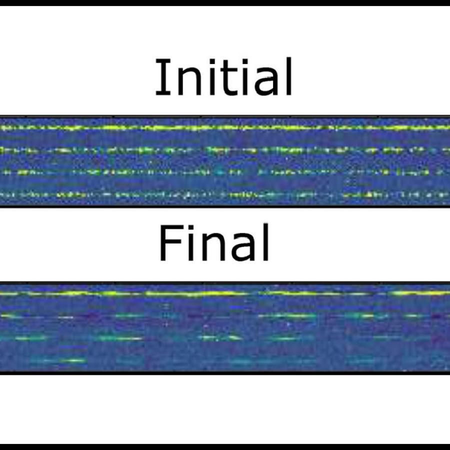 nickel-based superalloy sample