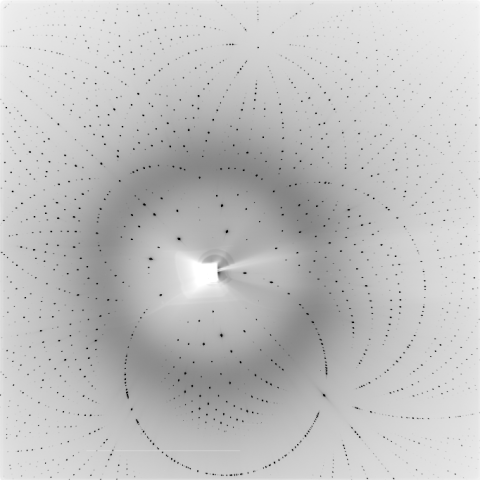 Laue Diffraction Pattern