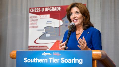 Lt. Governor Kathy Hochul at CHESS