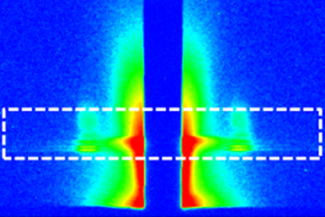 microbeam GISAXS image