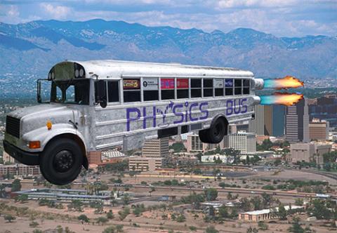 Physics Bus over Tucson