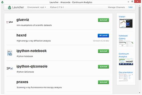 Launcher - Anaconda - Continuum Analytics