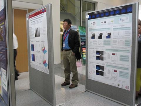 Poster session at CHESS Users' Meeting 2014