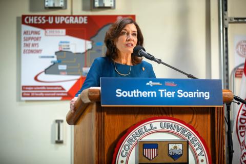 Lt. Governor Kathy Hochul at CHESS