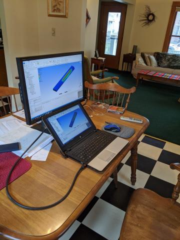 A CHESS researcher support specialist's home workstation