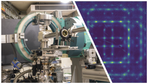 6M Pilatus Detector and soft phonon scattering image