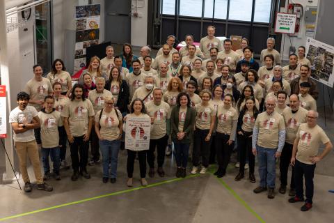Open House volunteer group photo