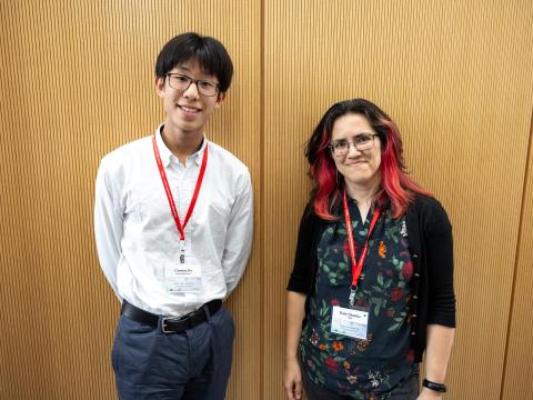 Connor Jin and Kate Shanks