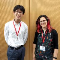 Connor Jin and Kate Shanks