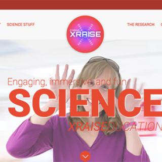 Xraise homepage