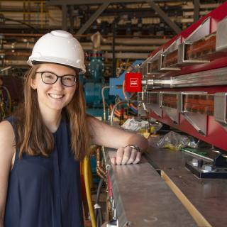 Grace King, a junior majoring in Physics, participated in the REU program at Cornell this summer.