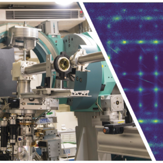 6M Pilatus Detector and soft phonon scattering image