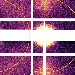 abstract image of x-ray scattering