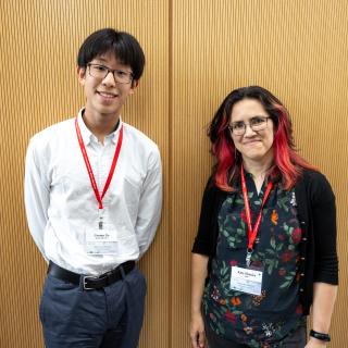 Connor Jin and Kate Shanks