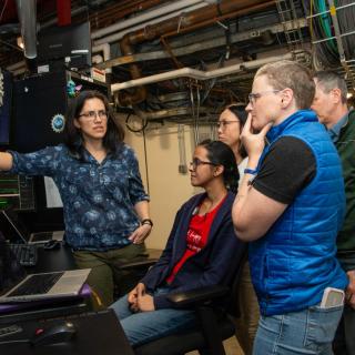 scientists at the FAST beamline of CHESS, and NSF-funded facility