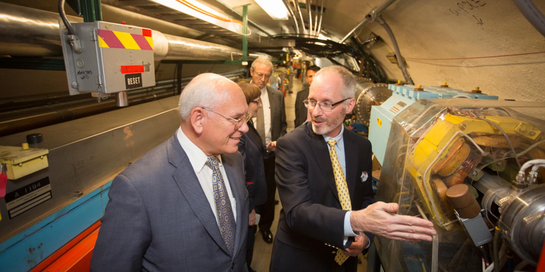 Tour of tunnel