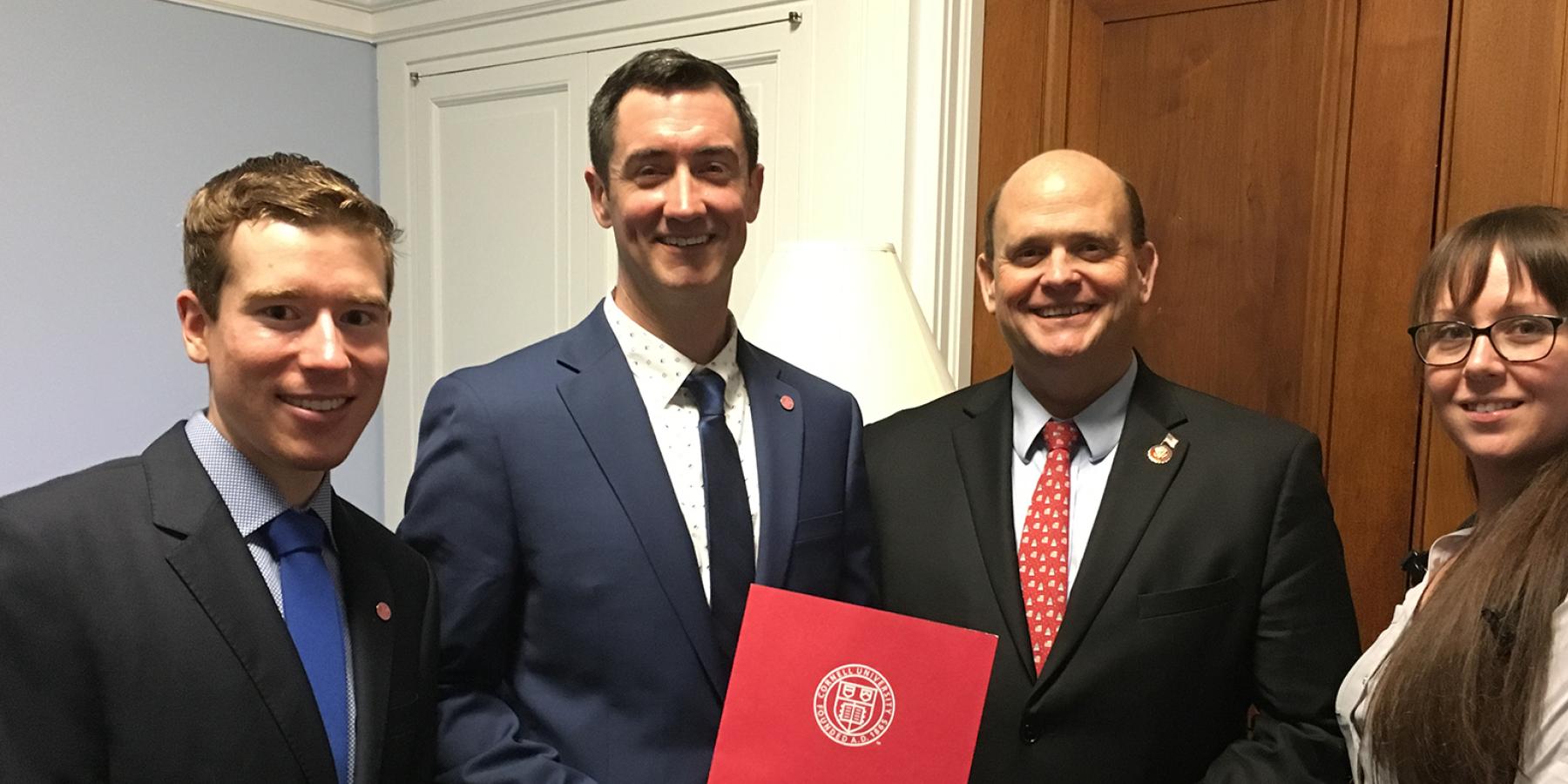 CHESS students meet with Tom Reed